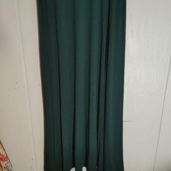 NWT!! LULU'S, Forest Green Long Sleeve Maxi Dress. Size XS - Picture 7 of 11